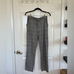 William B Plaid Slacks